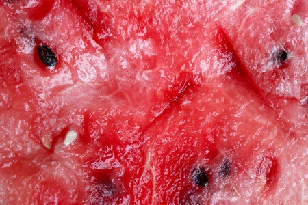 The texture of watermelon. Macro.の写真素材