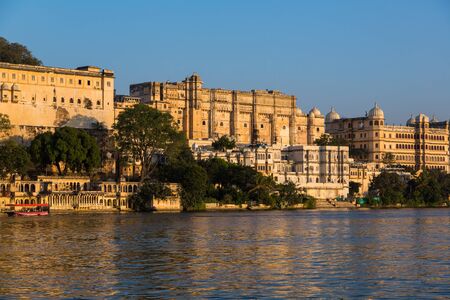 City Palace in Udaipurのeditorial素材