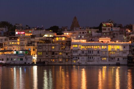 City Palace in Udaipur Indiaのeditorial素材