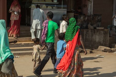 Life on the streets of Jaisalmerのeditorial素材