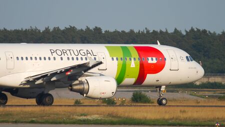 TAP Airbus A321 departure