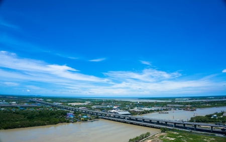 The Bridge on the Riverの写真素材