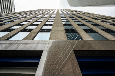 Urban Office building in tilted view
