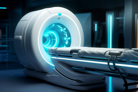 Magnetic resonance imaging (MRI) scanner.の素材