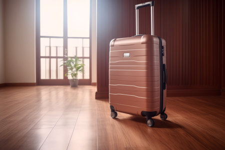 Luggage in the interior of the room.の素材