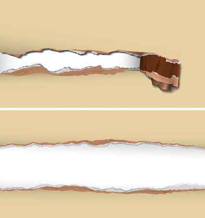 Ripped Paperのイラスト素材
