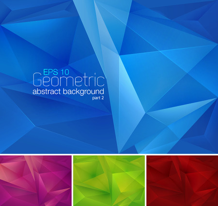 Geometric Abstract Backgroundのイラスト素材