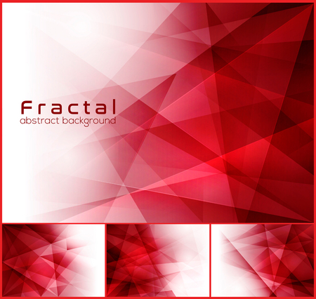 Fractal abstract background. Low poly background series, suitable for design element and web backgroundのイラスト素材
