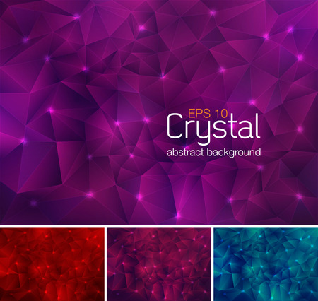 Polygonal crystal abstract background. Suitable for your design element and backgroundのイラスト素材