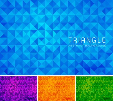 Triangular abstract background. Low poly and geometric vector background series, suitable for design element and web backgroundのイラスト素材