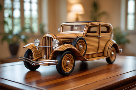 Bamboo Miniature Car Designs That Transform Simple Bamboo Into Artistic Works Of Joy And Conscious Living For Display In Eco Homes, Gift Shops, Or Classroomsの素材