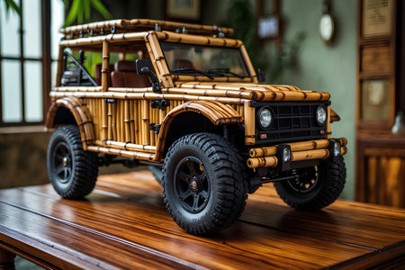 Bamboo Miniature Car Gifts For Kids That Encourage Imaginative Play While Supporting Environmental Awareness Through Beautifully Made Natural Toy Vehiclesの素材