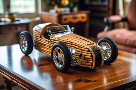 Bamboo Miniature Car Wooden Toys That Promote Sustainability, Cultural Pride, And Educational Play, Designed For Children And Adults Who Value Nature-Inspired Funの素材