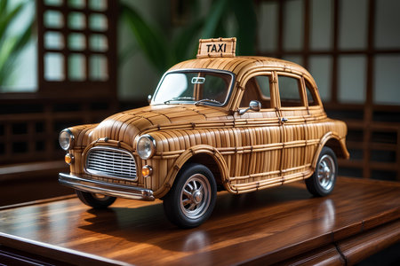 Bamboo Miniature Car Handmade Gifts That Offer A Unique Blend Of Artistic Expression And Eco-Conscious Living, Perfect For All Ages And All Occasionsの素材