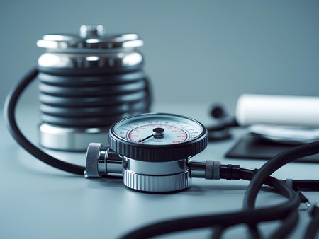 Ultrasound machine in a hospital. 3d rendering.の素材