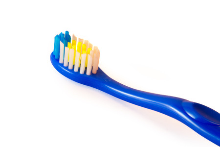 toothbrush isolated white backgroundの写真素材