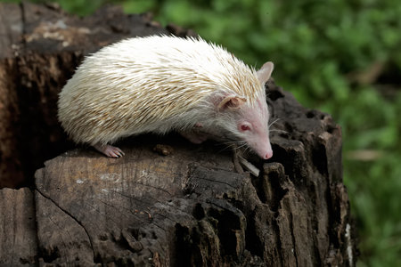 Hedgehog (Erinaceus albicollis)の写真素材