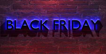 Black Friday Week web bannerの写真素材