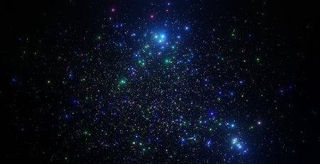 Outer space galaxy background. Universe cosmos starry pattern.の写真素材