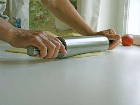 baking - homemake cake - step by stepの写真素材