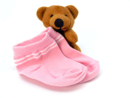 little socks for a young ladyの写真素材