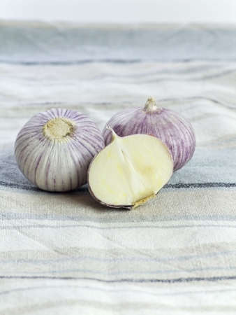 Purple Garlic の写真素材
