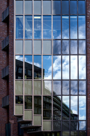 Reflection house facade