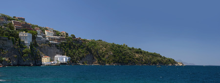 Sorrento and oceanの写真素材