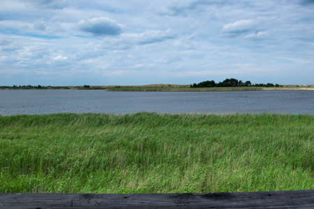Panorama from the observation tower in the Ptasi Raj nature reserveの写真素材