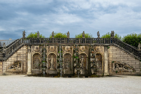 Herrenhausen Gardens, Hanover. Lower Saxony, Germany.のeditorial素材