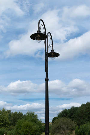 Modern city lamp.の写真素材