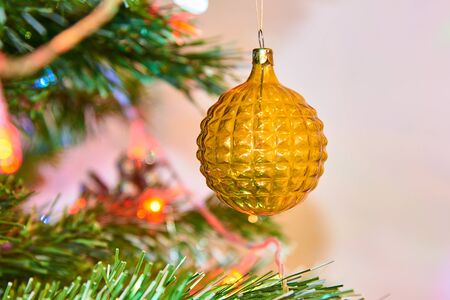 glass christmas tree toy retroの写真素材