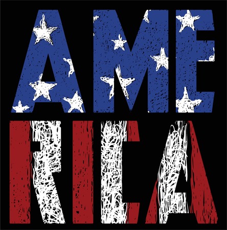 american grunge print tees or backgroundのイラスト素材