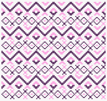 ethnic tribal sweet patternのイラスト素材