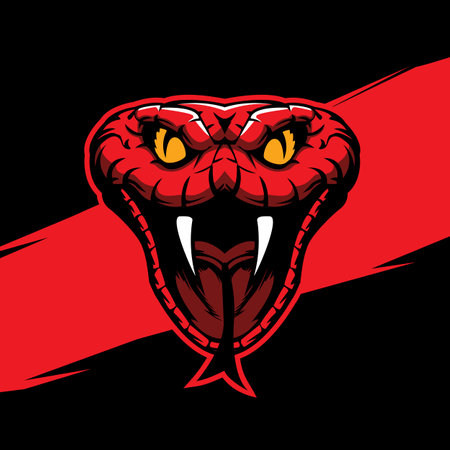 Snake head mascot