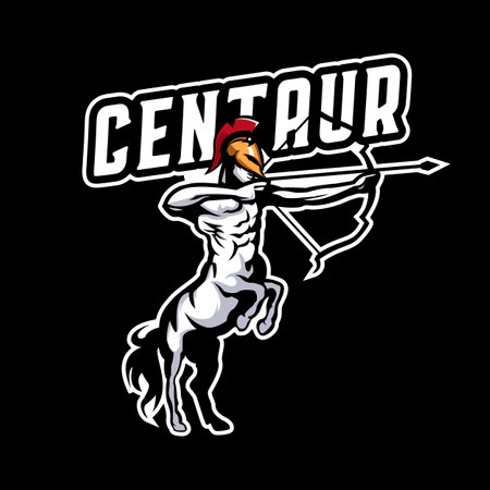 Centaur mascot e sportのイラスト素材