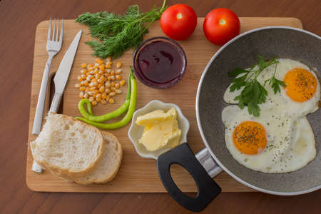 breakfastの写真素材