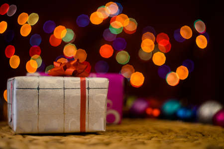 Christmas, love's day, special occasion gift packagesの写真素材