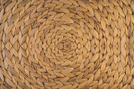 woven-wood Brown diyagonel empty groundの写真素材