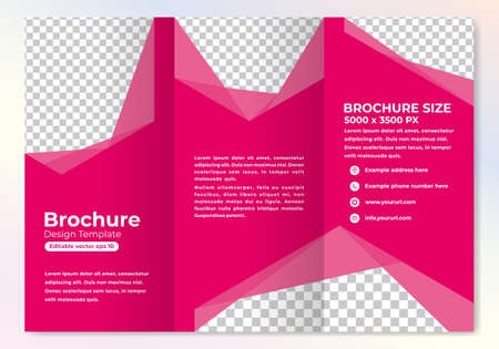 Modern corporate brochure design template for business marketingのイラスト素材
