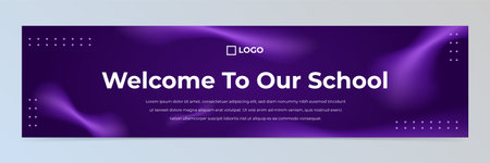 Modern abstract banner design templateのイラスト素材