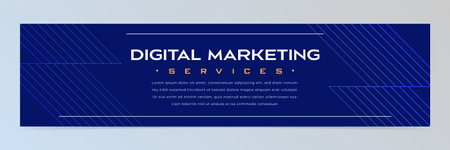 Modern abstract banner design templateのイラスト素材