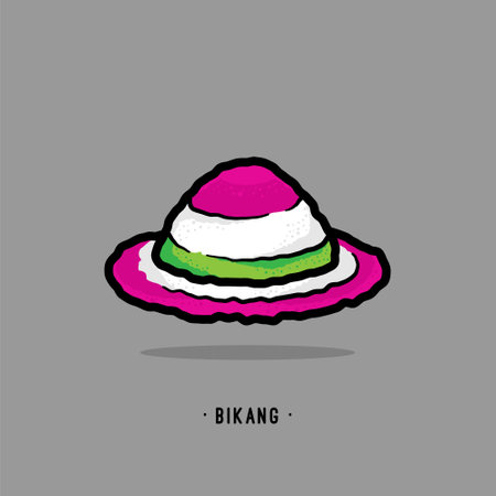 Simple hand drawn asian food vectorのイラスト素材