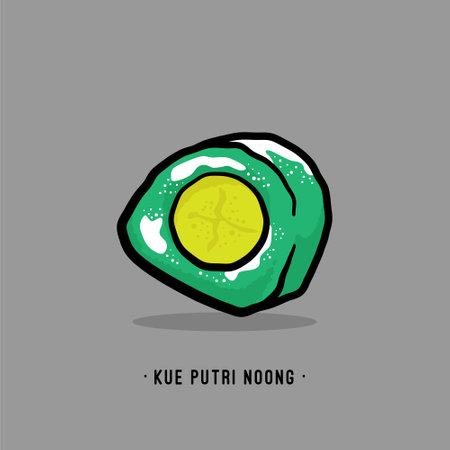 Simple hand drawn asian food vectorのイラスト素材