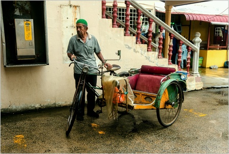 Malay Traditional Trishaw