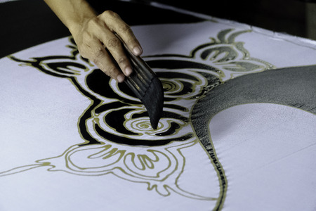 Batik Painterの写真素材