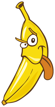 funny bananaのイラスト素材