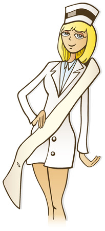 miss nurseのイラスト素材