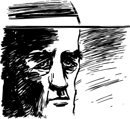Old Priestのイラスト素材
