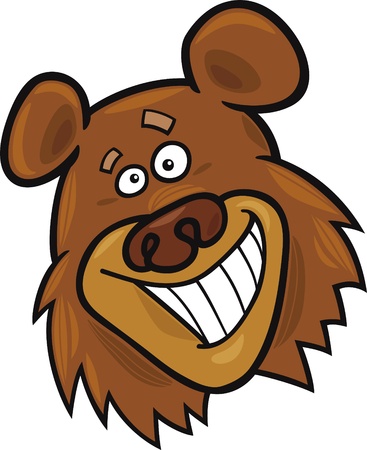 funny bearのイラスト素材